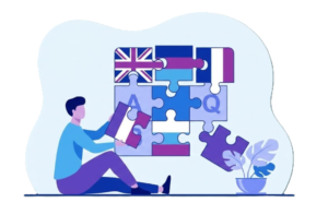 Iliustracija: augančios grafikos kreivės ir patvirtinimo ženklas, atspindintys sėkmingus projekto rezultatus, patikimumą ir kokybės garantiją.