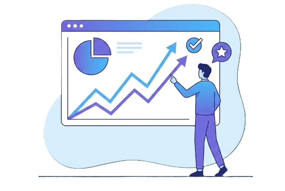 Iliustracija: asmuo dėlioja dėlionę iš skirtingų šalių vėliavų ir simbolių, vaizduojanti individualiai pritaikytas lokalizacijos paslaugas.